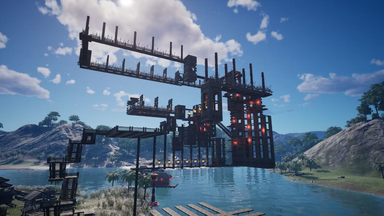 《帝国神话》沙盒建造创意整活 波斯文明DLC建筑曝光