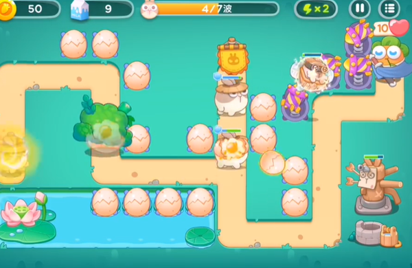 《保卫萝卜4》秋天的第一杯奶茶第六关通关攻略