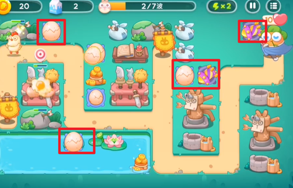 《保卫萝卜4》秋天的第一杯奶茶第六关通关攻略