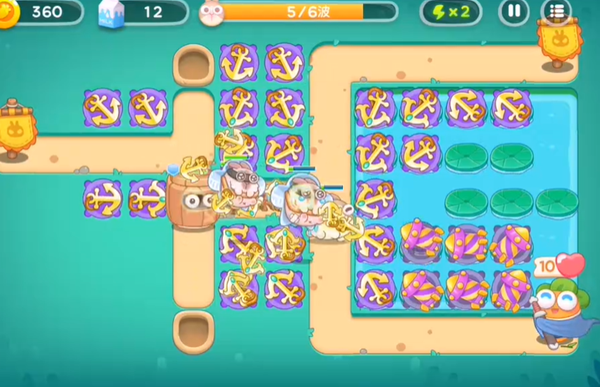 《保卫萝卜4》秋天的第一杯奶茶第五关通关攻略