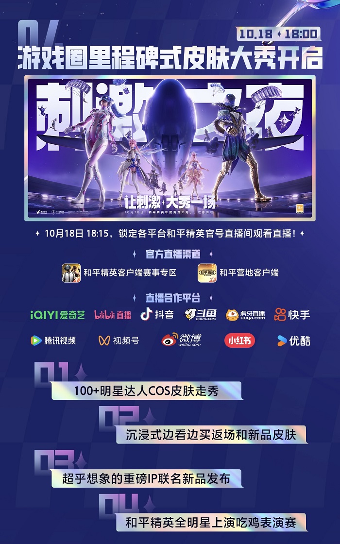 2024《和平精英》最大规模返场,错过再等一年!一文带你玩转“刺激之夜”