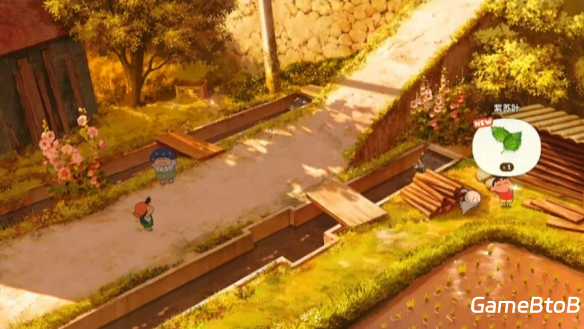 蜡笔小新煤炭镇的小白紫苏叶位置介绍