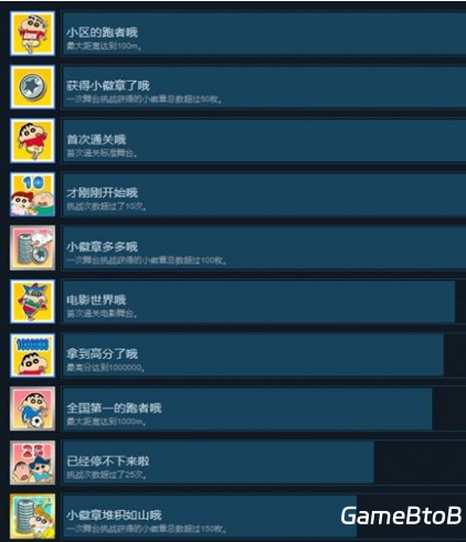 蜡笔小新煤炭镇的小白成就怎么达成