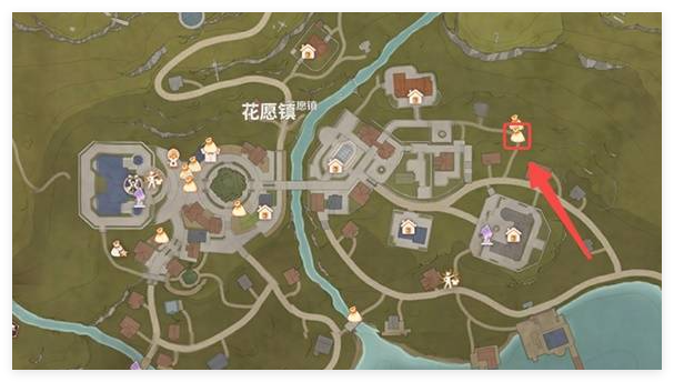 无限暖暖花愿镇商人去哪找