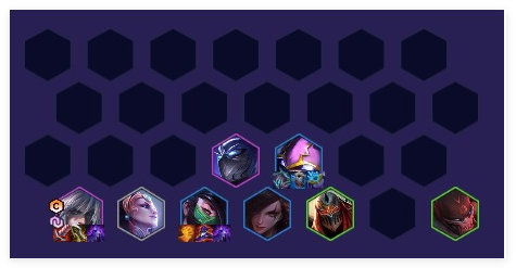 云顶之弈4忍刺阵容怎么搭配