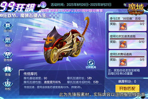 酷炫头盔！魔域口袋版联动引爆MXGP！